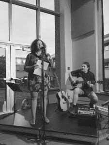 Rosalie Trudel et Frédéric Dufour guitariste