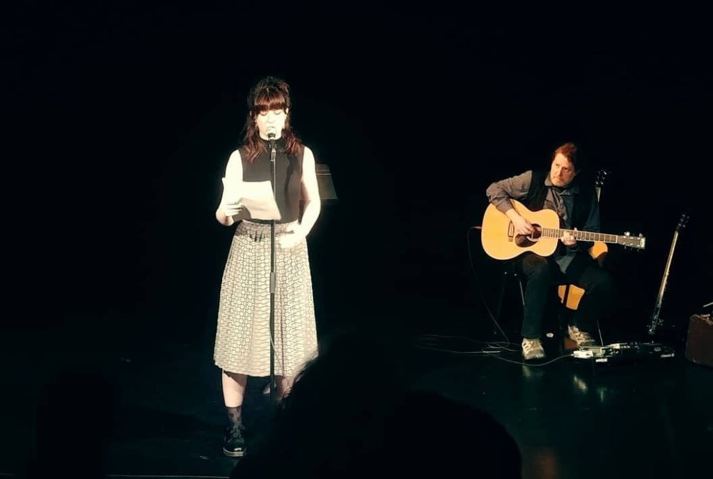 Avec Alycia Dufour. Crédit Sarah-Jane Ouellet